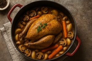 Recette Pintade en Cocotte