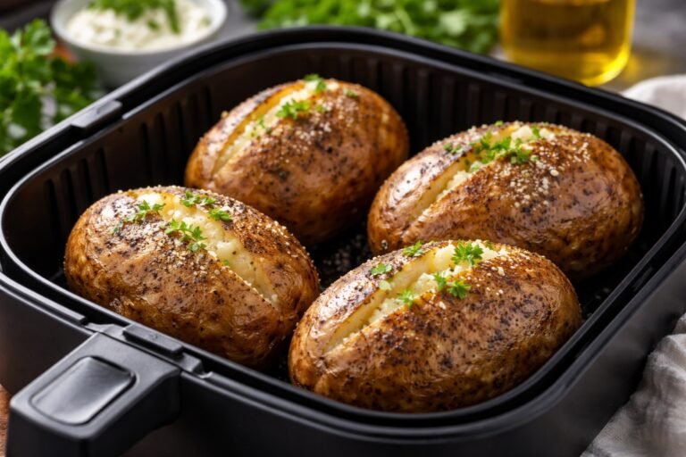 Pomme de terre entière airfryer temps de cuisson