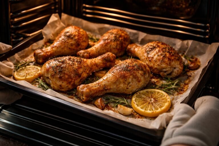 Temps de cuisson cuisses de poulet au four