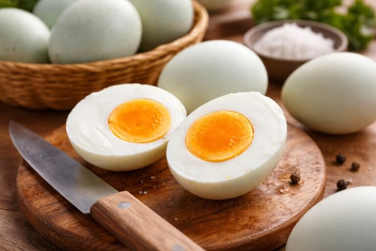 Temps de cuisson œuf de cane dur