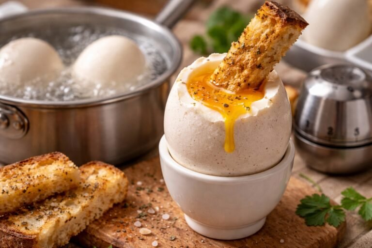 Temps de cuisson œufs d'oie à la coque