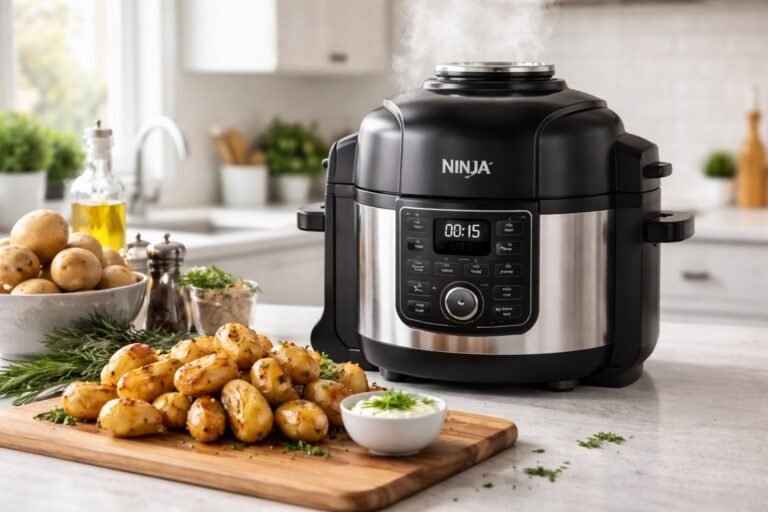 Temps de cuisson pomme de terre Ninja Foodi