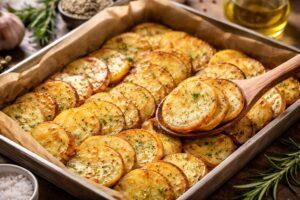 Temps de cuisson pomme de terre en lamelle au four