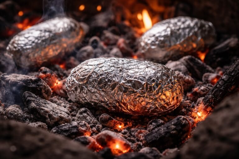 Temps de cuisson pommes de terre à la braise