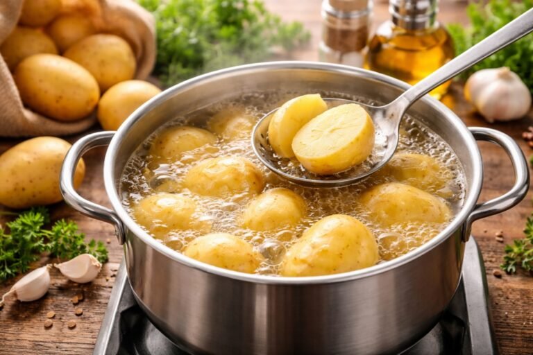 Temps de cuisson pommes de terre à l'eau