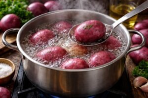 Temps de cuisson pommes de terre rouge à l'eau