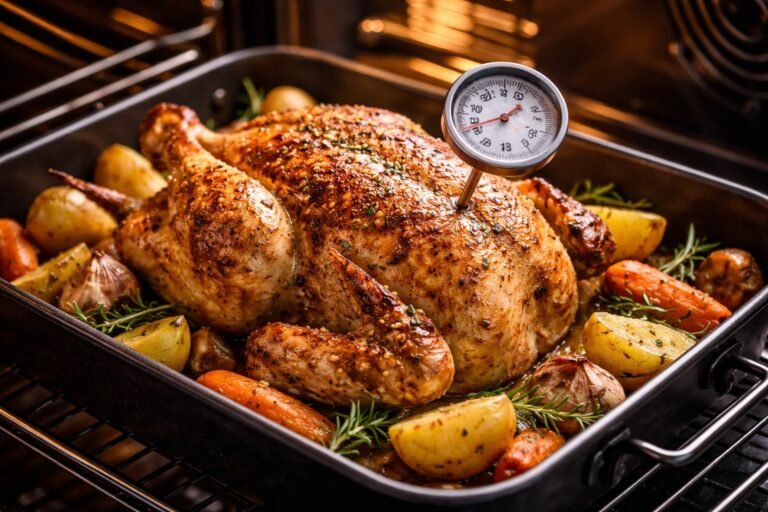 Temps de cuisson poulet rôti