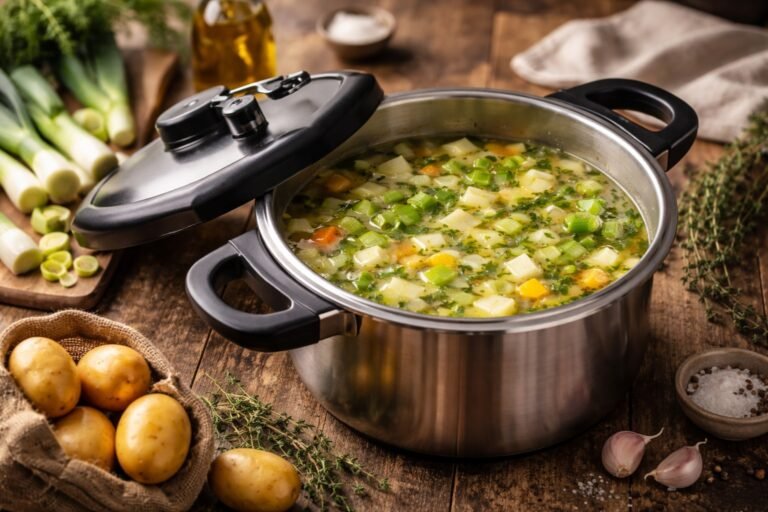 Temps de cuisson soupe poireaux pommes de terre cocotte