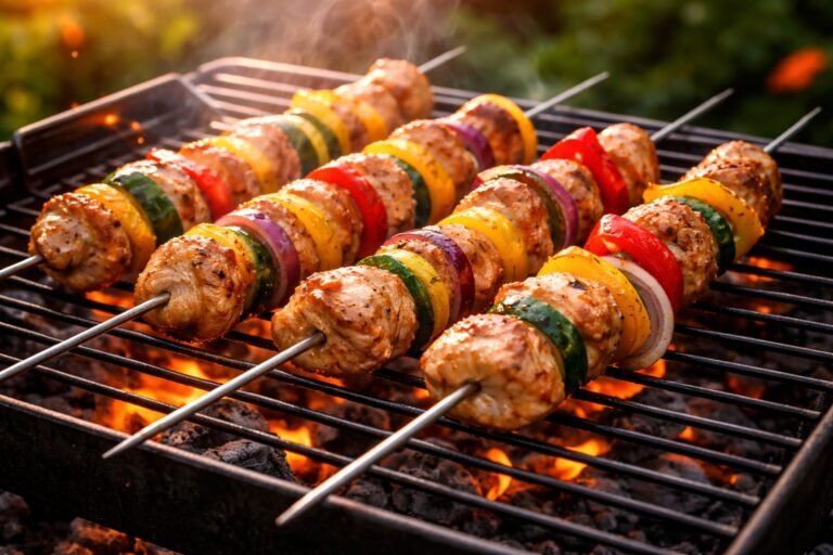 Temps de cuisson brochette poulet barbecue